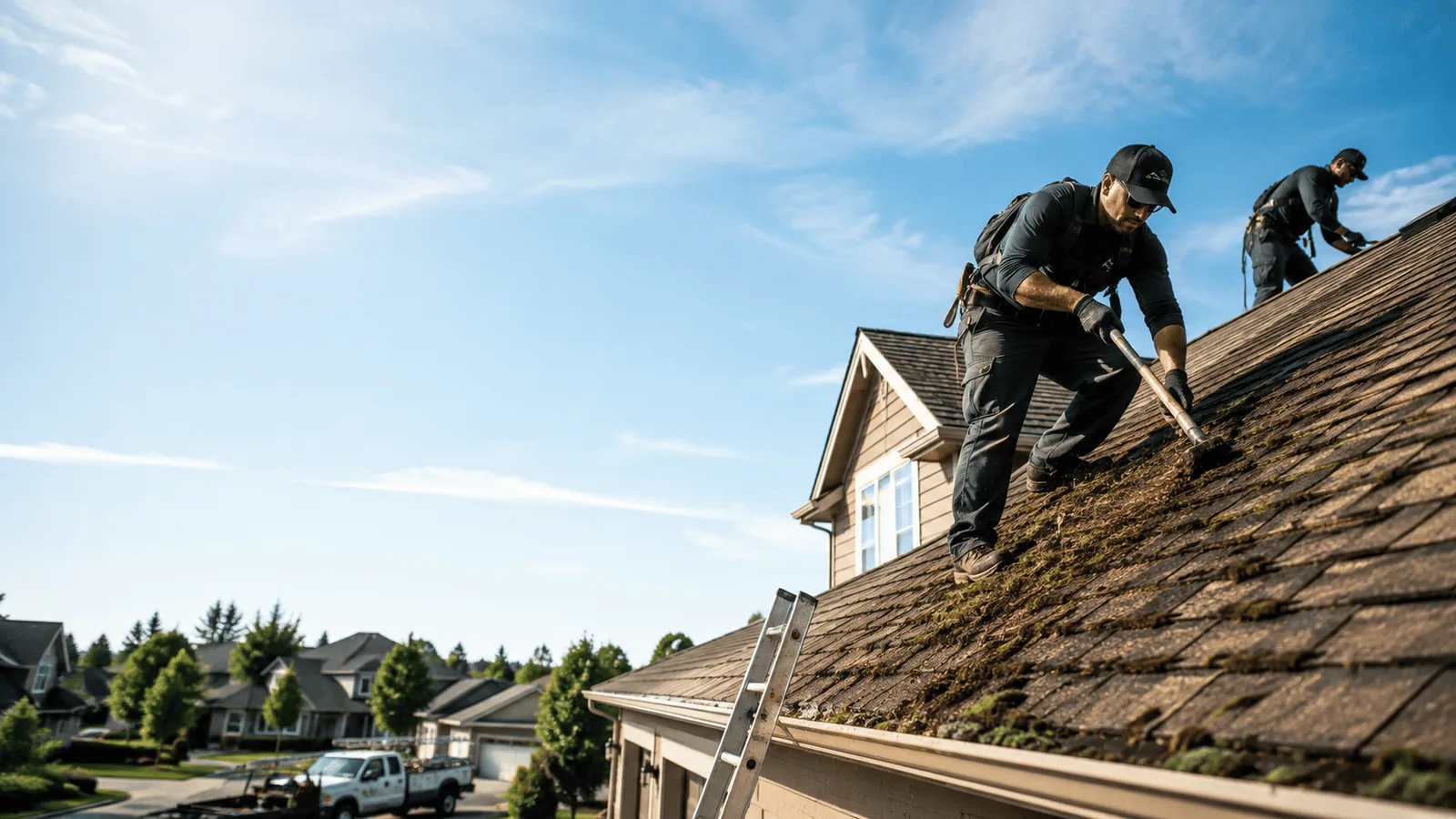 Roof Moss Removal in Gully, MN near me